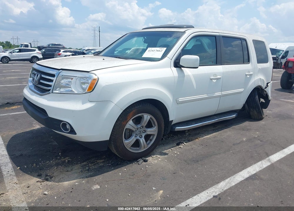 2015 HONDA PILOT EX-L VIN: 5FNYF3H59FB006439