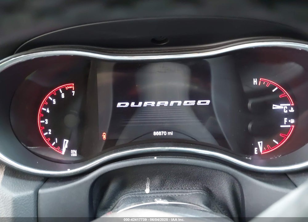 2017 DODGE DURANGO GT AWD VIN: 1C4RDJDG8HC917920