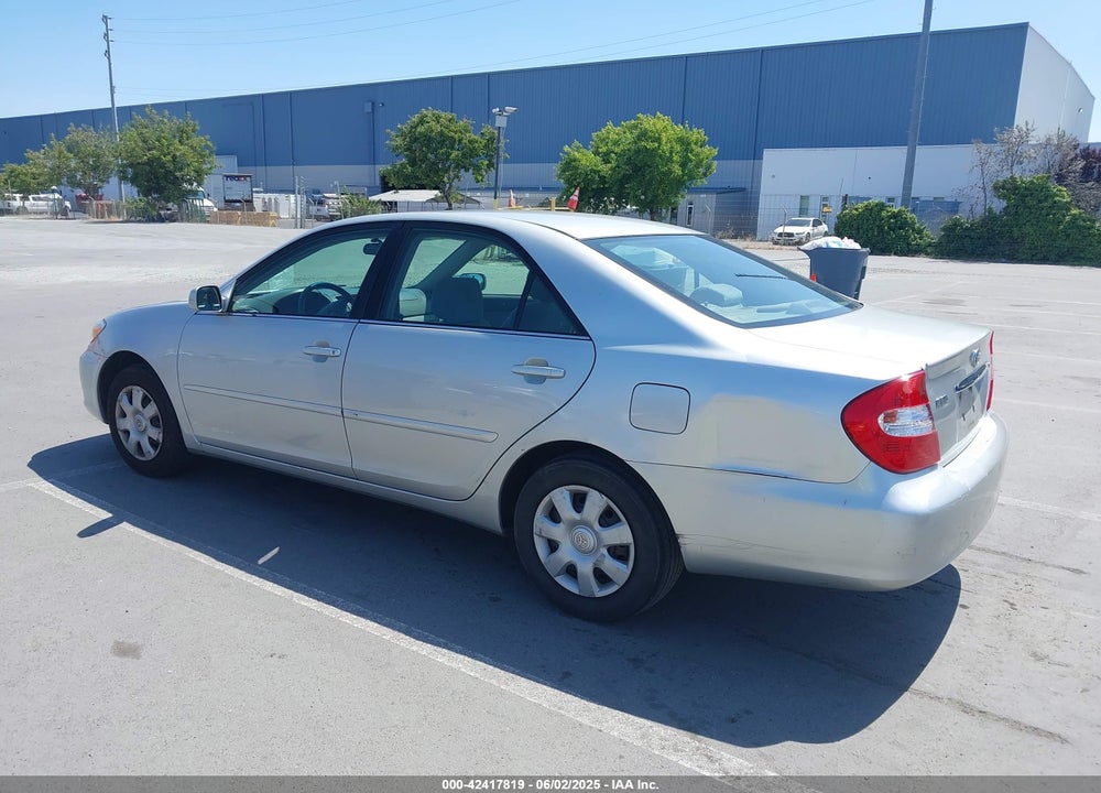 2003 TOYOTA CAMRY LE VIN: 4T1BE30K73U121629