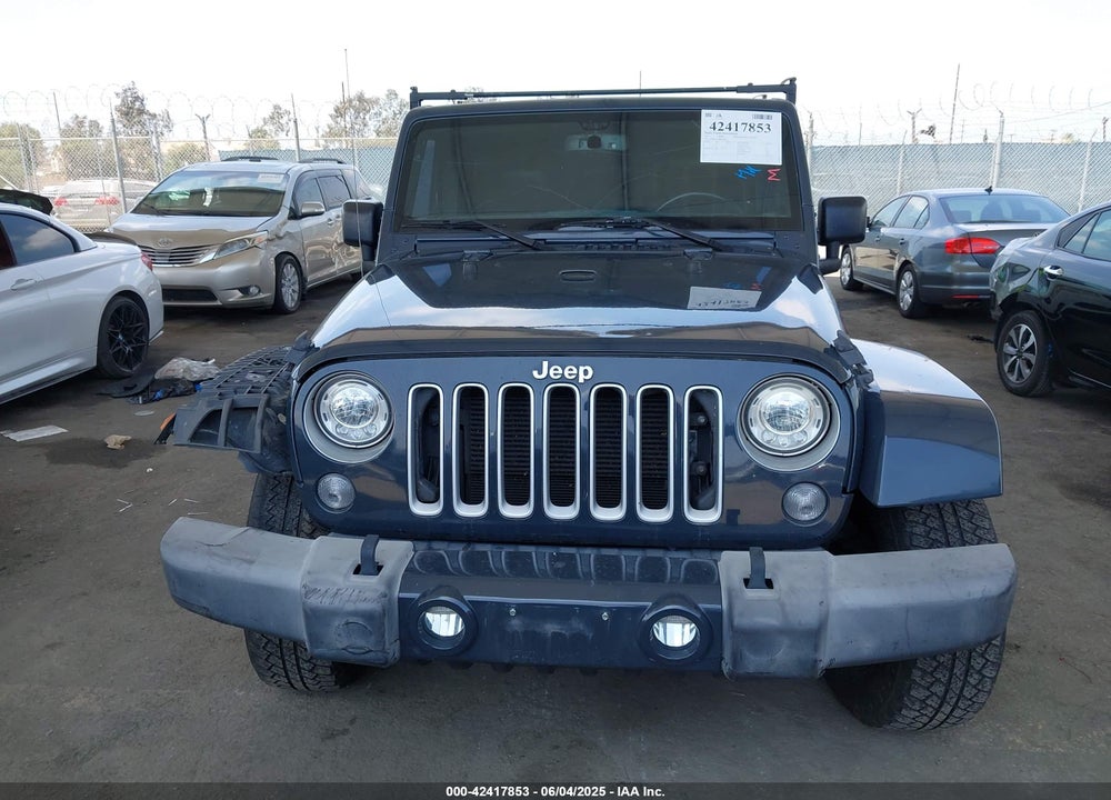2017 JEEP WRANGLER UNLIMITED SAHARA 4X4 VIN: 1C4BJWEG7HL567802