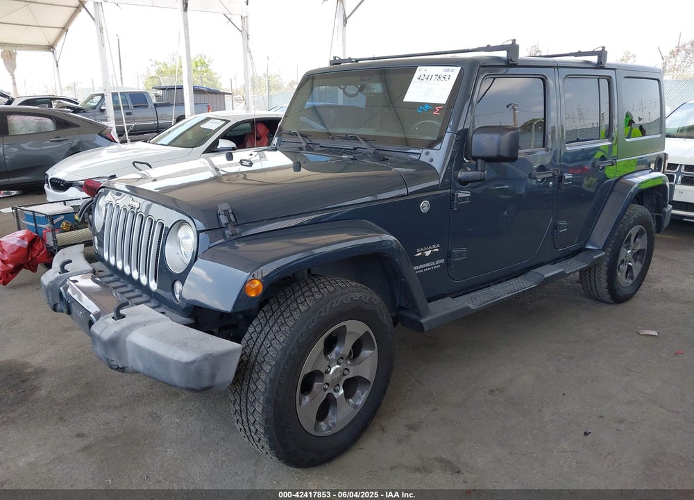 2017 JEEP WRANGLER UNLIMITED SAHARA 4X4 VIN: 1C4BJWEG7HL567802
