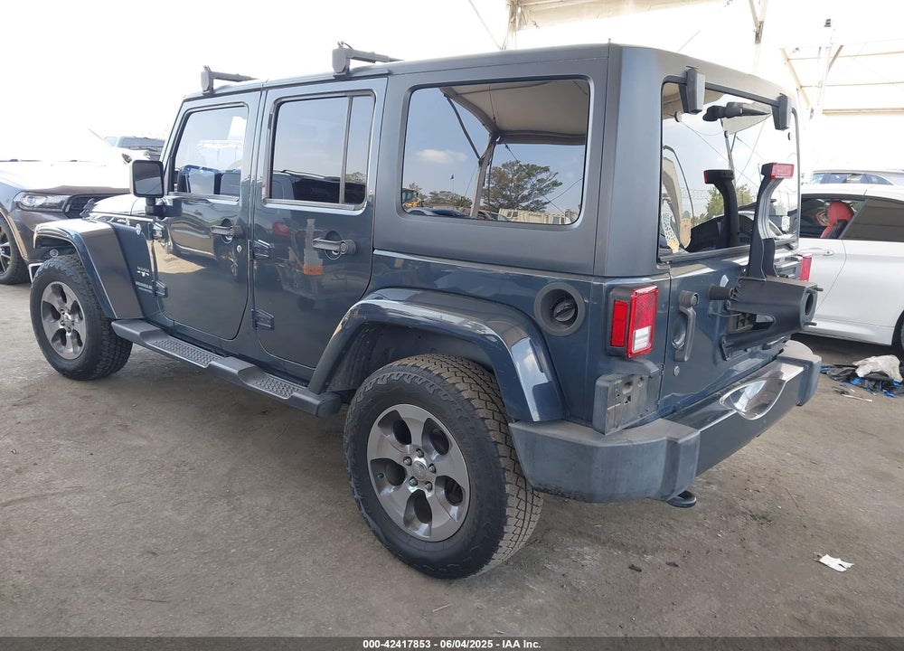 2017 JEEP WRANGLER UNLIMITED SAHARA 4X4 VIN: 1C4BJWEG7HL567802