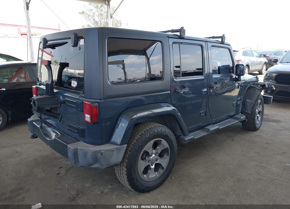2017 JEEP WRANGLER UNLIMITED SAHARA 4X4 VIN: 1C4BJWEG7HL567802