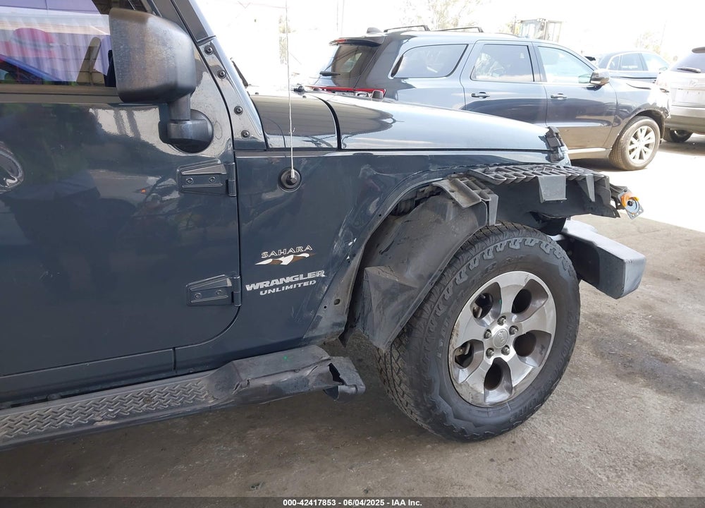 2017 JEEP WRANGLER UNLIMITED SAHARA 4X4 VIN: 1C4BJWEG7HL567802