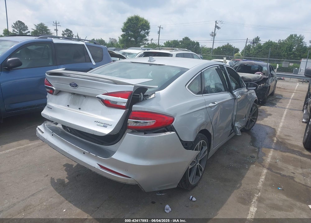 2019 FORD FUSION VIN: 3FA6P0D95KR187890