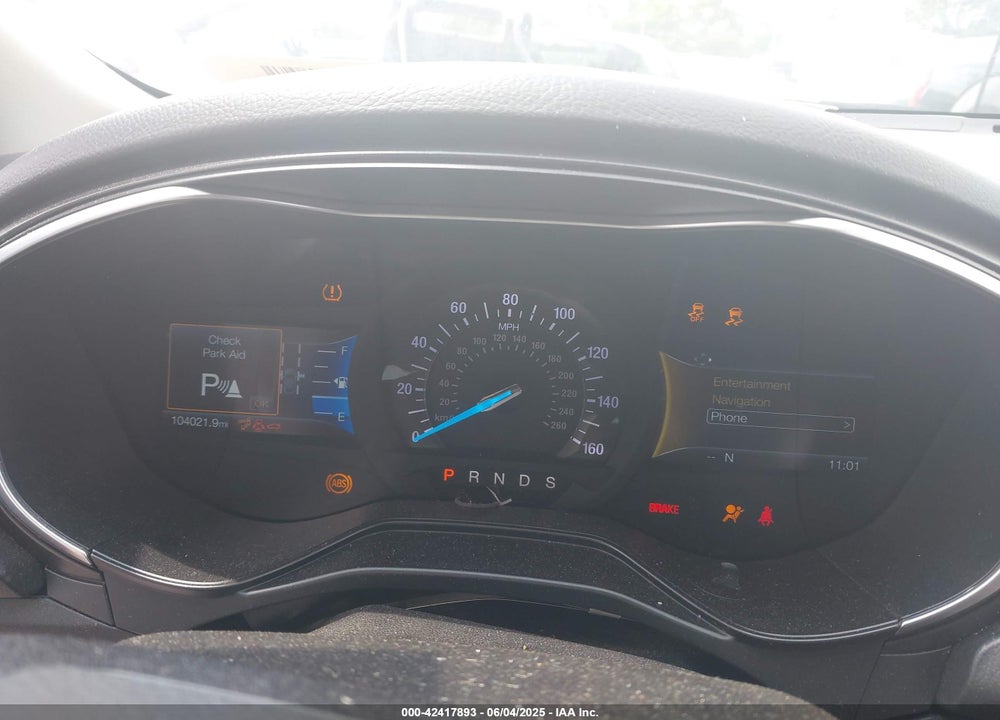 2019 FORD FUSION VIN: 3FA6P0D95KR187890