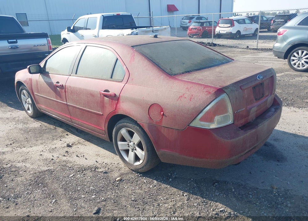 2008 FORD FUSION SE VIN: 3FAHP07Z08R218167