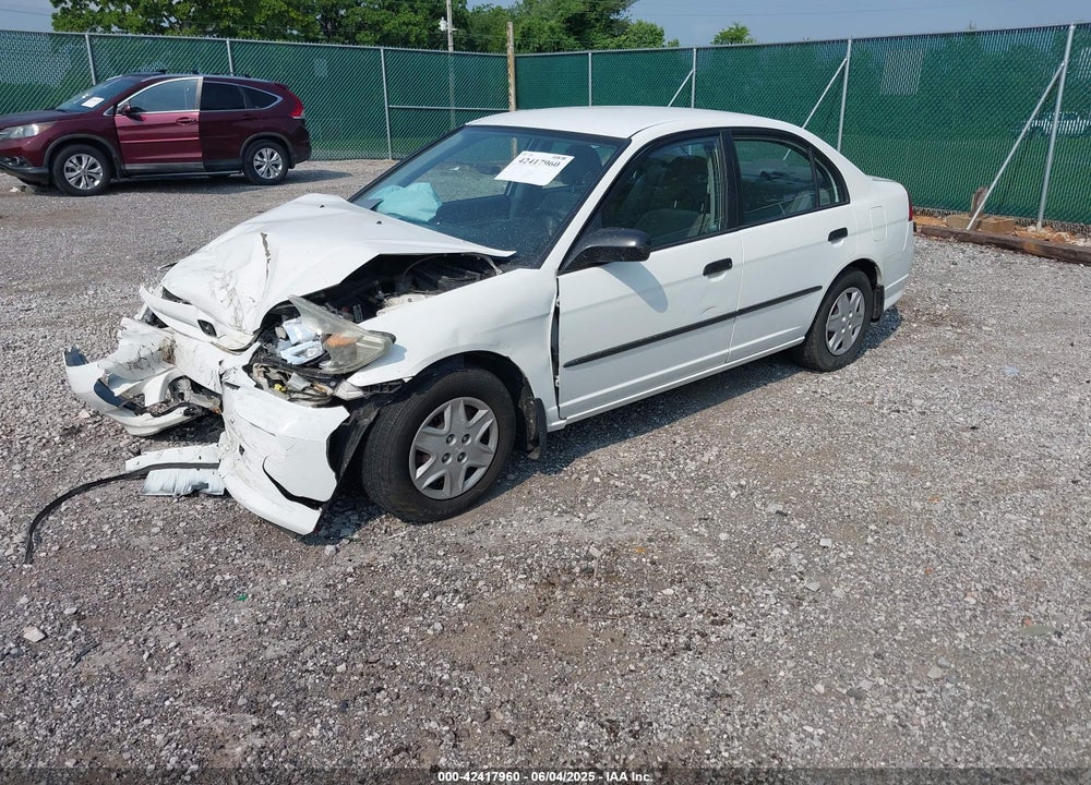 2004 HONDA CIVIC VP VIN: 1HGES16324L025530
