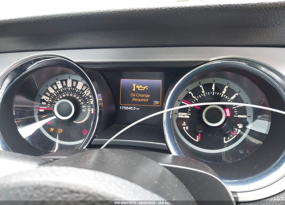 2013 FORD MUSTANG VIN: 1ZVBP8AM5D5250571