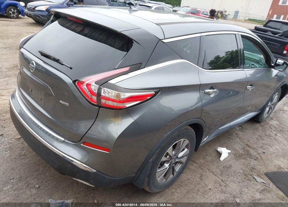 2015 NISSAN MURANO VIN: 5N1AZ2MH9FN244758