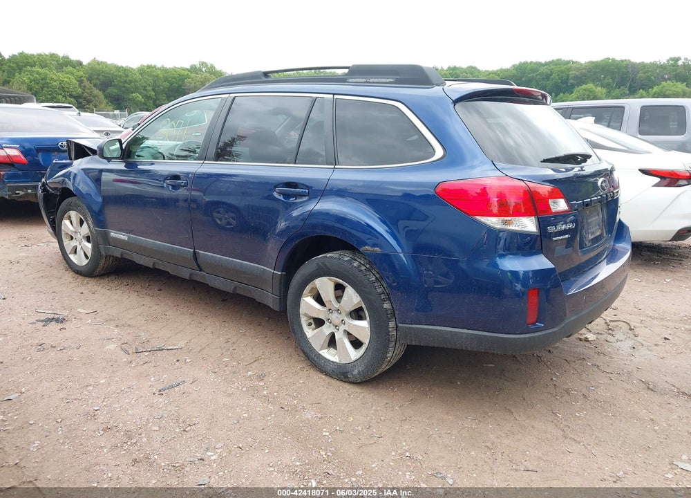 2010 SUBARU OUTBACK 3.6R LIMITED VIN: 4S4BREKC9A2349260