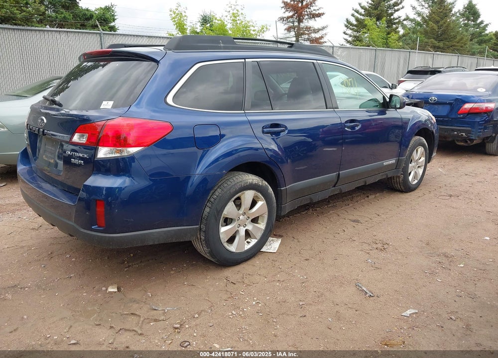 2010 SUBARU OUTBACK 3.6R LIMITED VIN: 4S4BREKC9A2349260