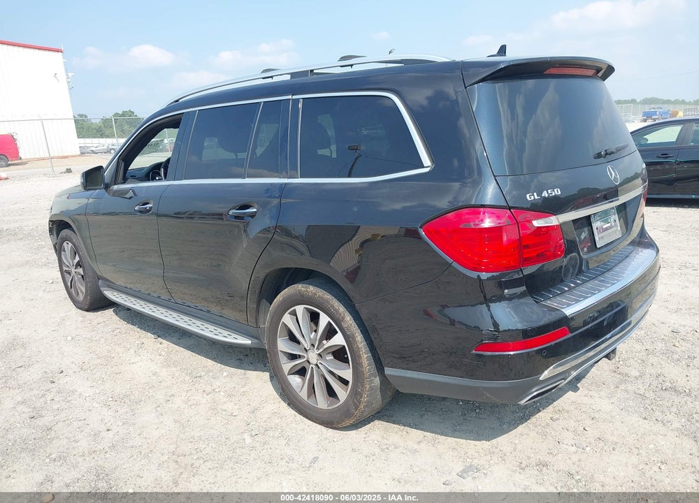 2015 MERCEDES-BENZ GL-CLASS VIN: 4JGDF6EEXFA494034