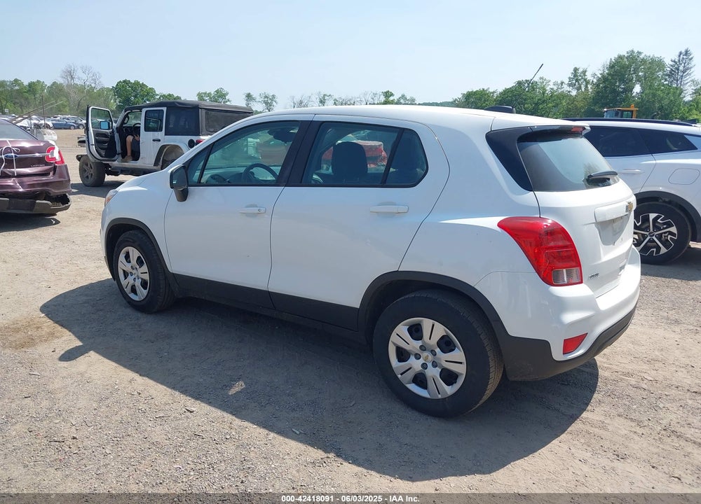 2017 CHEVROLET TRAX VIN: KL7CJKSB2HB238384