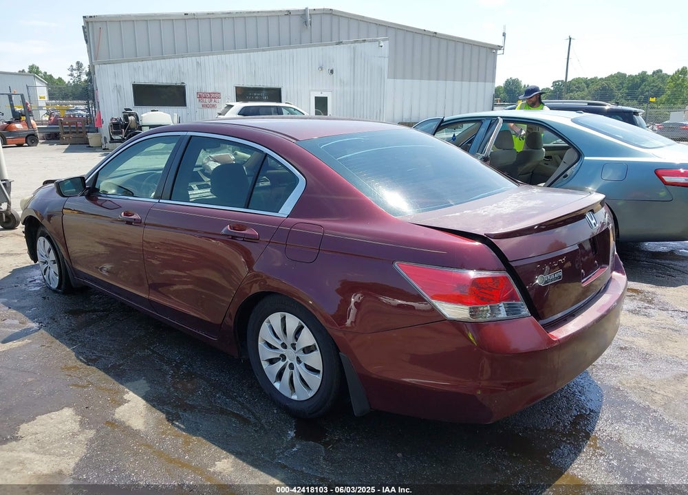 2009 HONDA ACCORD 2.4 LX VIN: 1HGCP26369A145896
