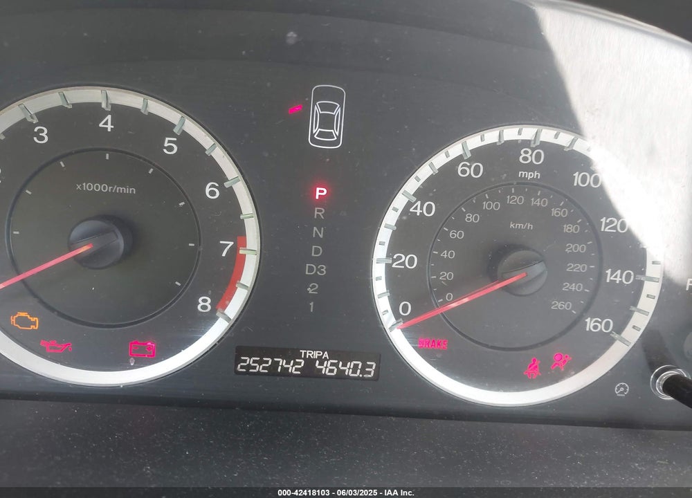 2009 HONDA ACCORD 2.4 LX VIN: 1HGCP26369A145896