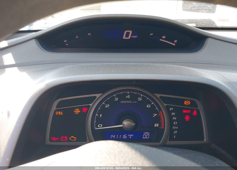 2007 HONDA CIVIC VIN: 1HGFA16817L010184