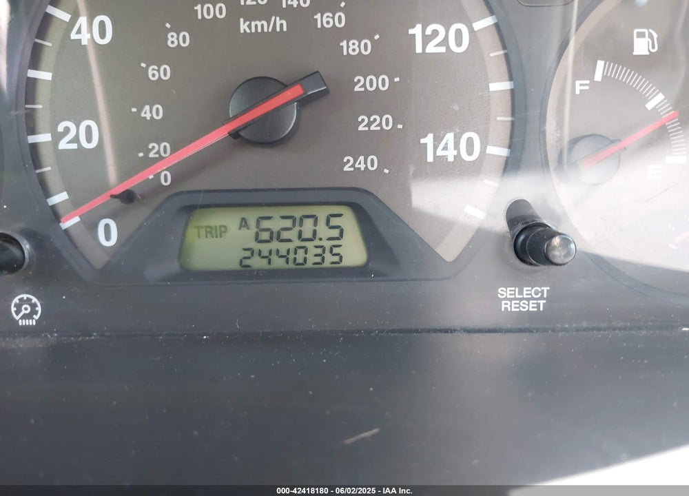 2002 HONDA ACCORD 3.0 LX VIN: 1HGCG22452A026905