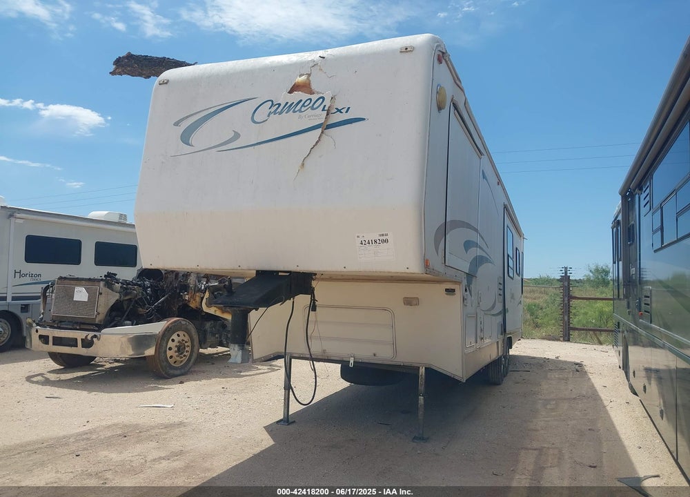 2001 CAMEO CARRIAGE VIN: 16F62E3R111002606