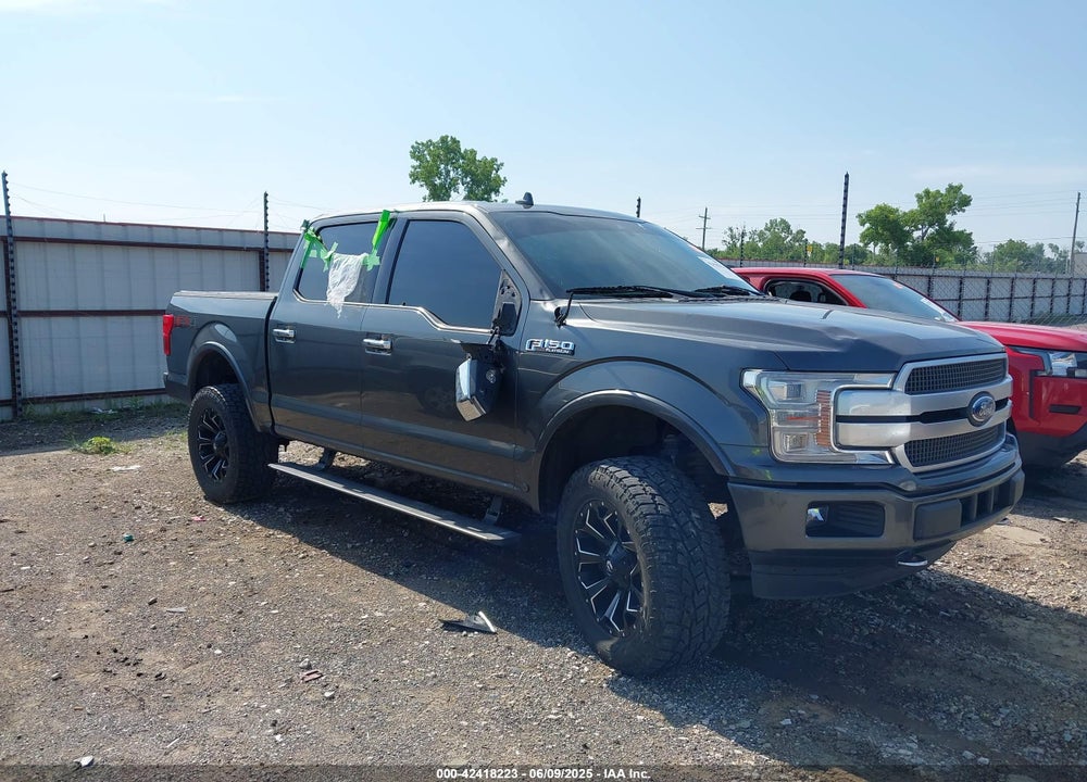 2019 FORD F-150 PLATINUM VIN: 1FTEW1E46KFD14077