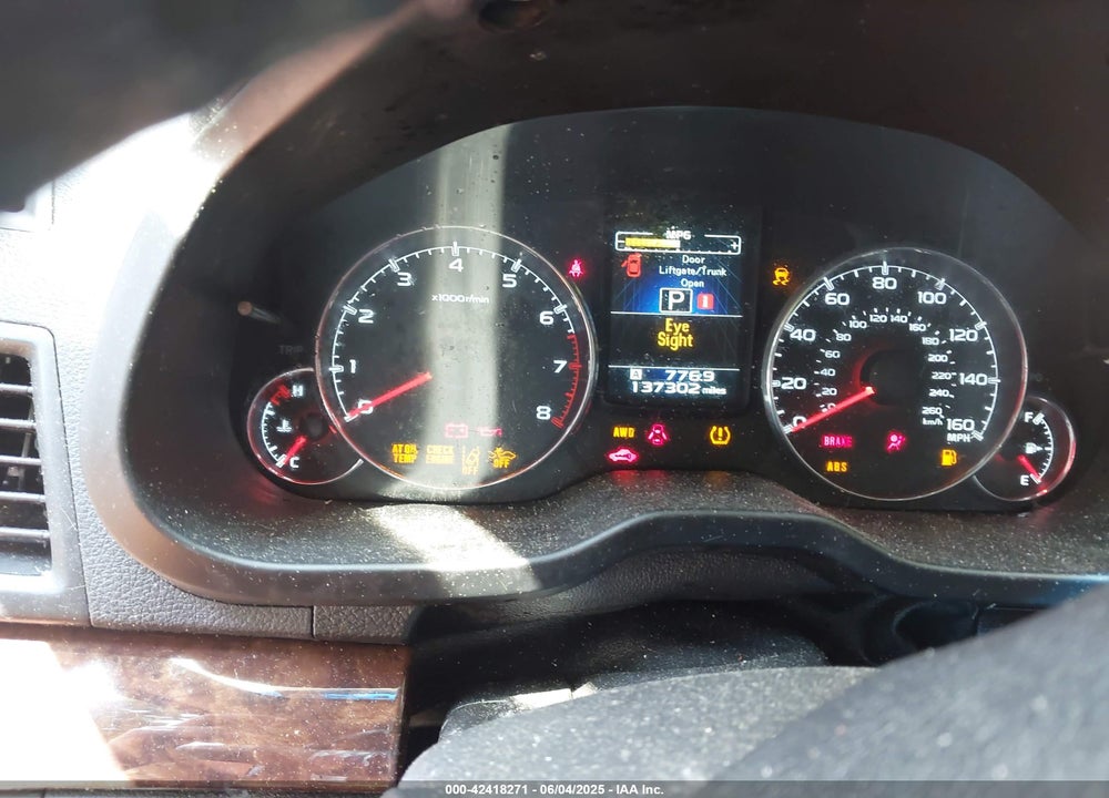 2013 SUBARU LEGACY VIN: 4S3BMDP65D2029048