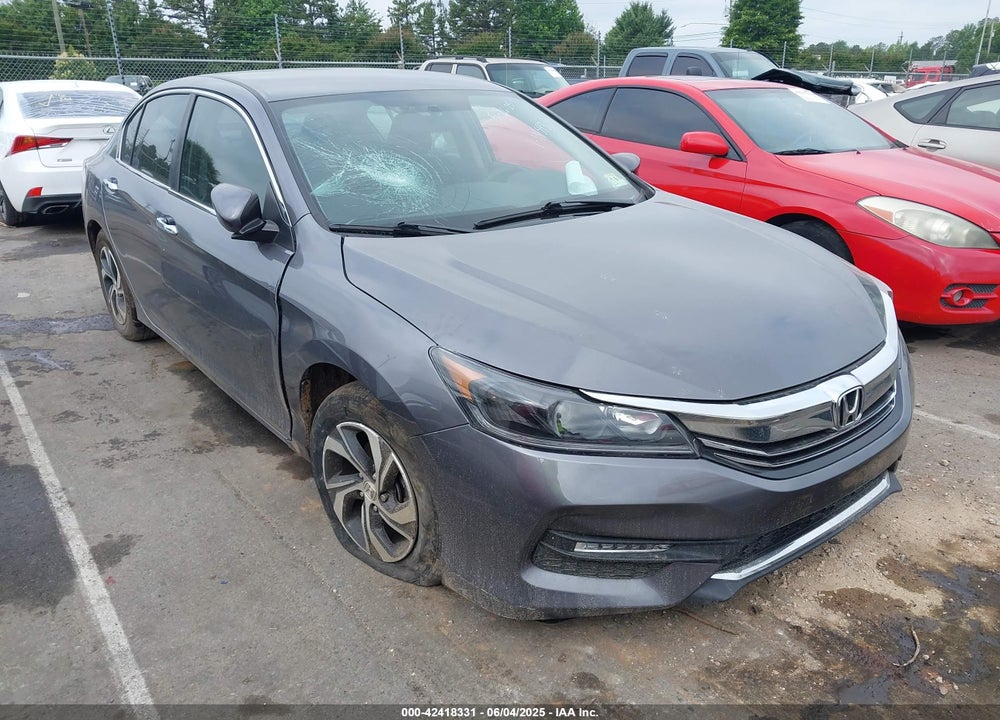 2016 HONDA ACCORD VIN: 1HGCR2F39GA114598