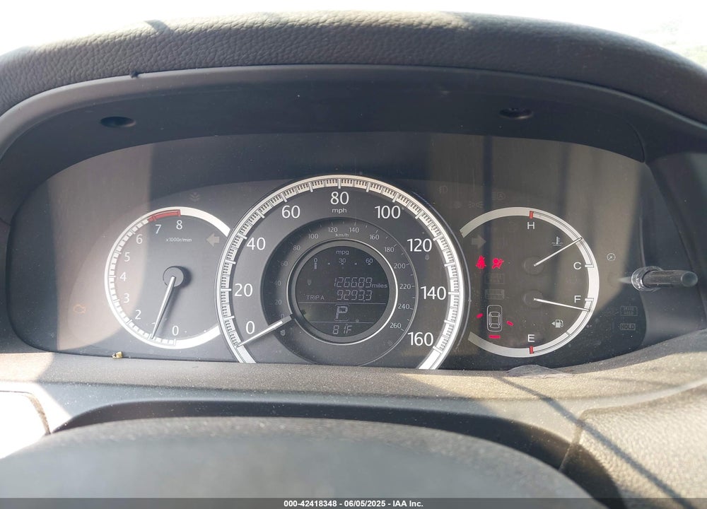 2013 HONDA ACCORD VIN: 1HGCR2F30DA111035