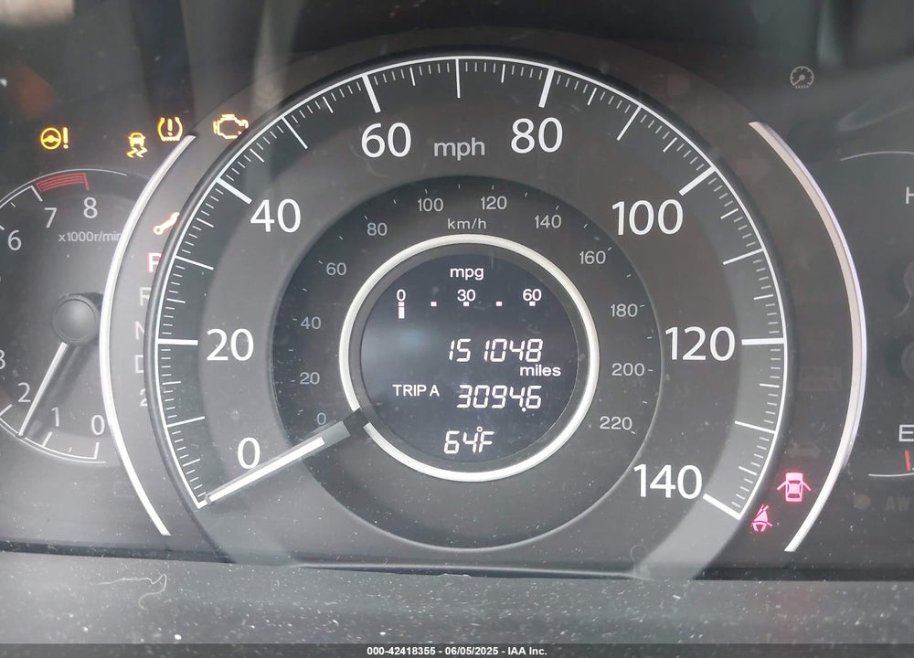 2012 HONDA CR-V VIN: 5J6RM4H37CL027971
