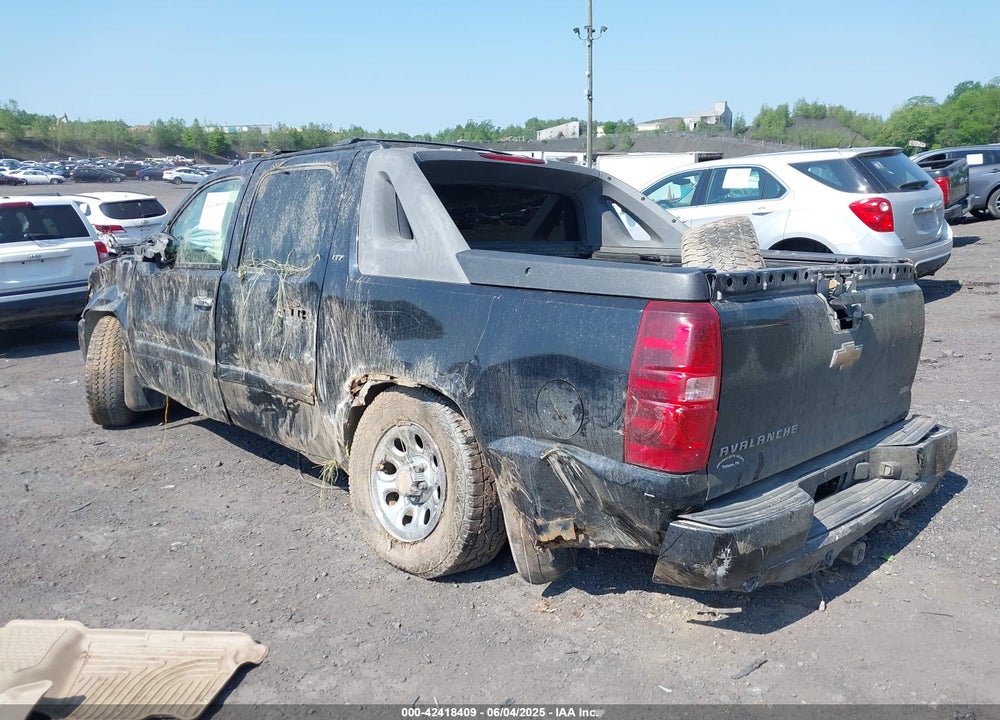 2008 CHEVROLET AVALANCHE 1500 LTZ VIN: 3GNFK12308G116136