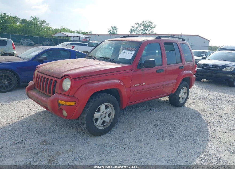 2002 JEEP LIBERTY VIN: 1J4GK58K22W262219