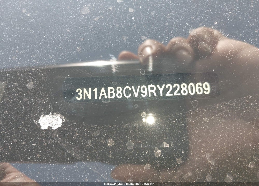 2024 NISSAN SENTRA VIN: 3N1AB8CV9RY228069