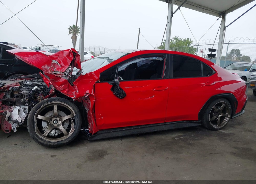 2022 SUBARU WRX VIN: JF1VBAF68N9026422