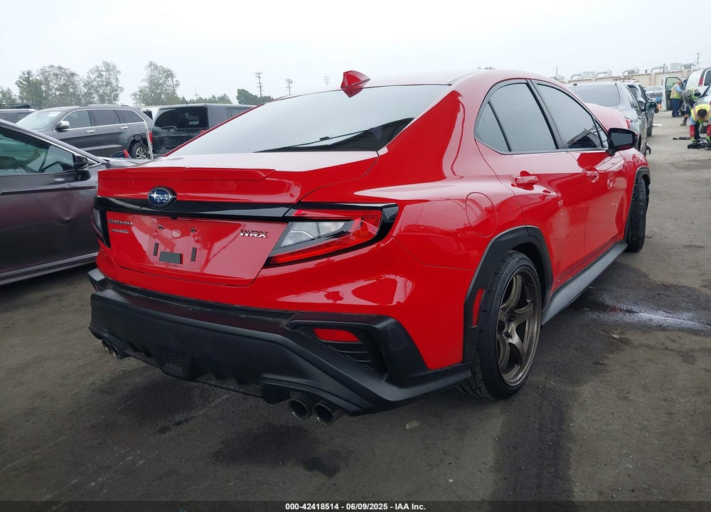 2022 SUBARU WRX VIN: JF1VBAF68N9026422