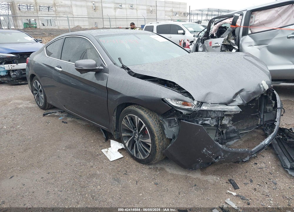 2016 HONDA ACCORD EX-L V-6 VIN: 1HGCT2B86GA005356