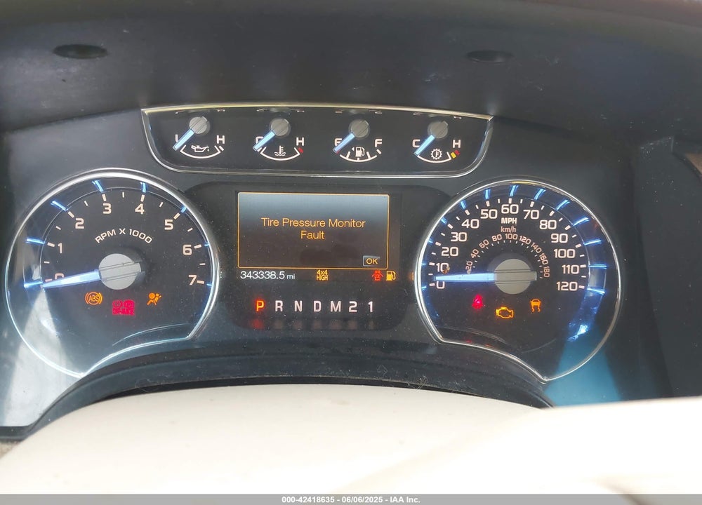 2011 FORD F-150 VIN: 1FTFW1EFXBKD07632
