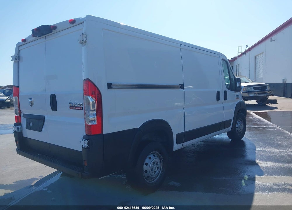 2019 RAM PROMASTER 1500 LOW ROOF 136 WB VIN: 3C6TRVAGXKE505802