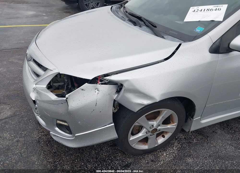 2012 TOYOTA COROLLA S VIN: 5YFBU4EE8CP058800