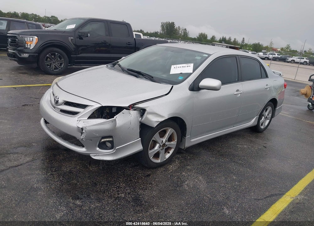 2012 TOYOTA COROLLA S VIN: 5YFBU4EE8CP058800