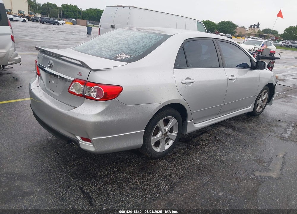 2012 TOYOTA COROLLA S VIN: 5YFBU4EE8CP058800