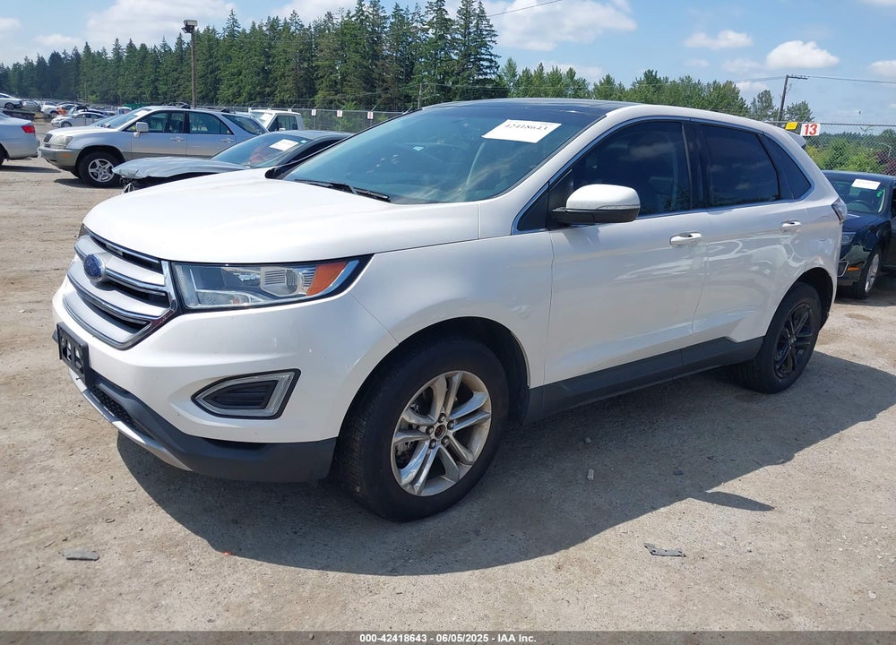 2016 FORD EDGE SEL VIN: 2FMPK3J97GBB31499