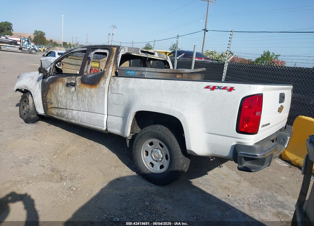 2017 CHEVROLET COLORADO VIN: 1GCHTBEA7H1180316