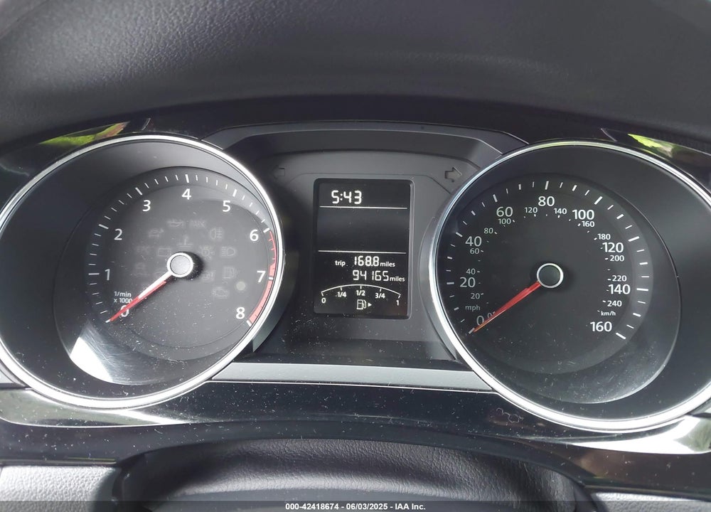 2016 VOLKSWAGEN JETTA VIN: 3VWD17AJ5GM338769
