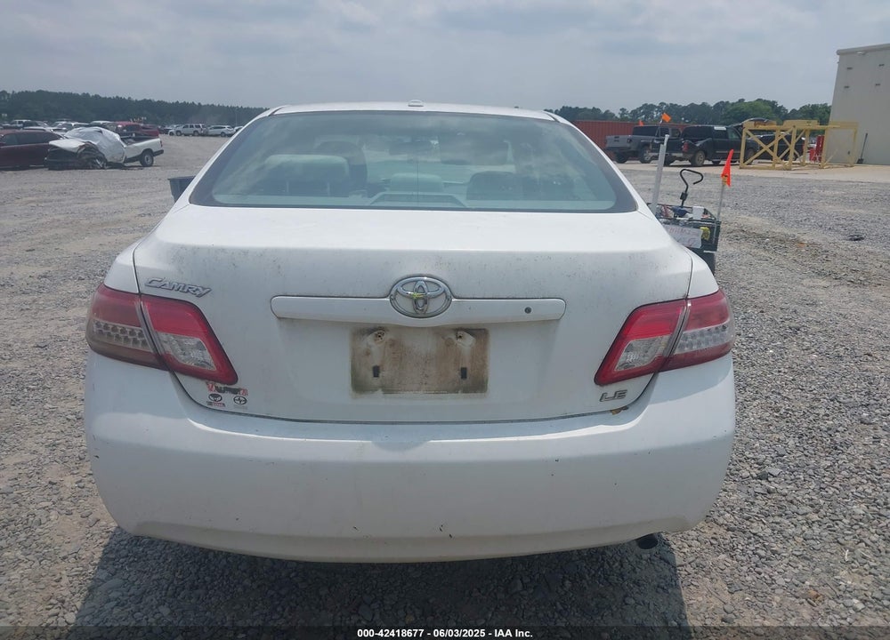 2010 TOYOTA CAMRY LE VIN: 4T1BF3EK8AU530032