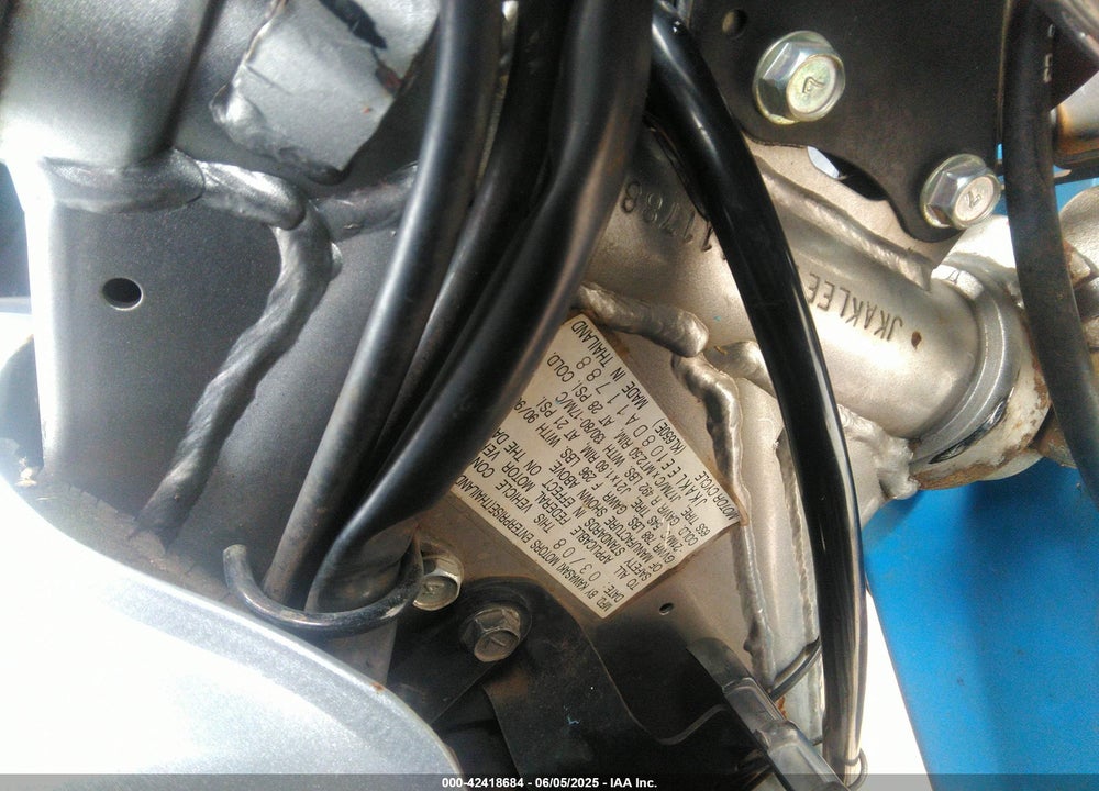 2008 KAWASAKI KL650 E VIN: JKAKLEE108DA11788