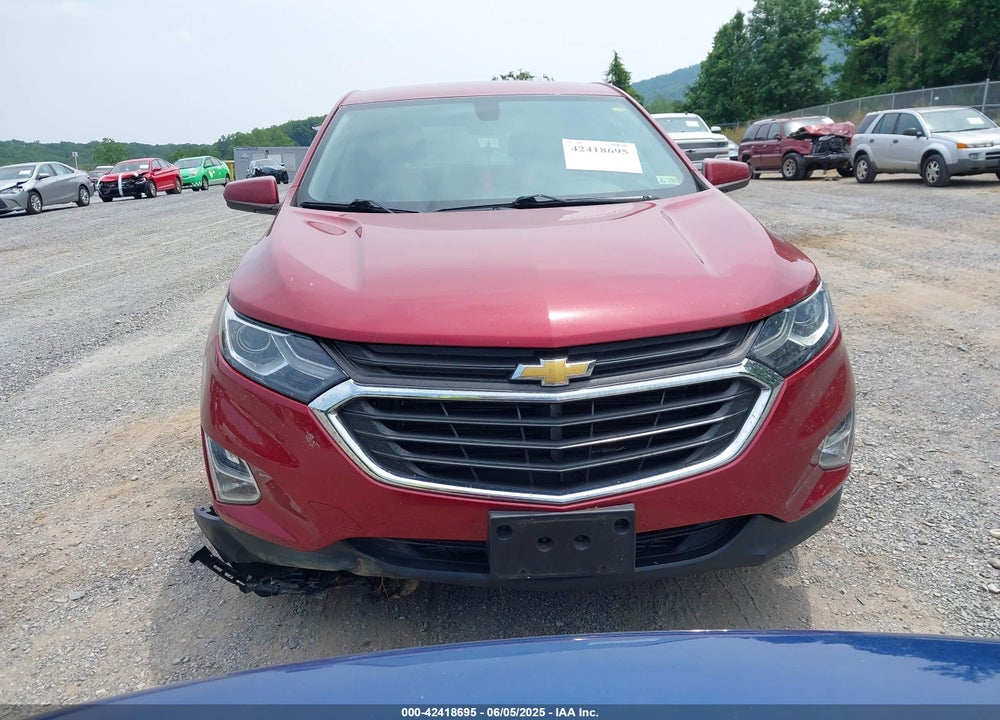 2018 CHEVROLET EQUINOX LT VIN: 2GNAXSEV1J6116288