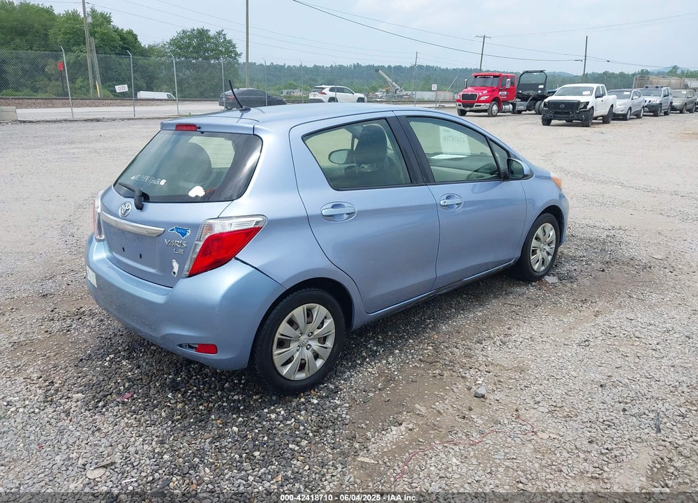 2013 TOYOTA YARIS LE VIN: JTDKTUD35DD568352