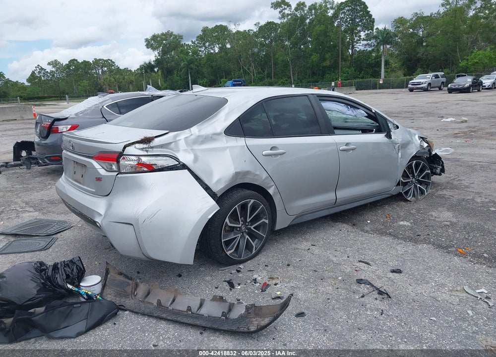 2020 TOYOTA COROLLA SE VIN: JTDS4RCE8LJ014493