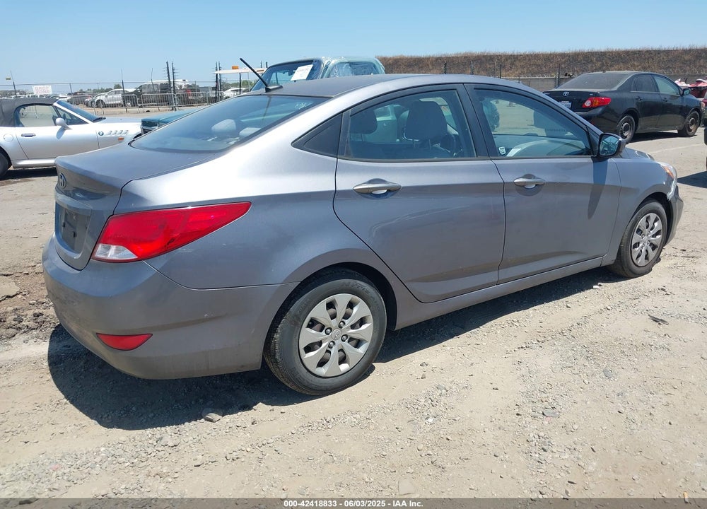 2015 HYUNDAI ACCENT VIN: KMHCT4AE9FU888735
