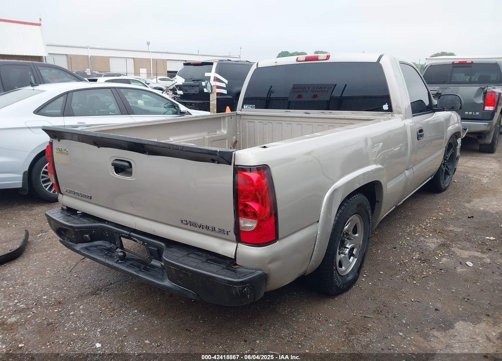 2007 CHEVROLET SILVERADO 1500 VIN: 1GCEC14XX7Z161620