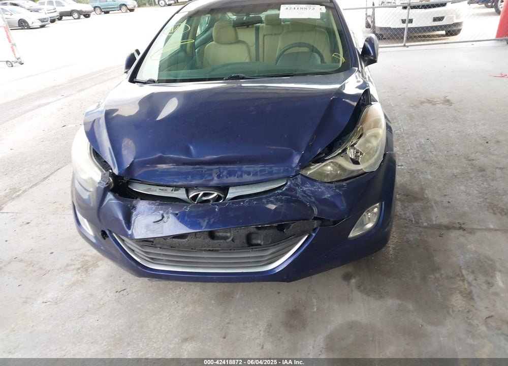 2013 HYUNDAI ELANTRA GLS VIN: 5NPDH4AEXDH415928